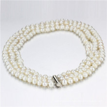 Snh 8-9mm a Simple Pearl Necklace Jewelry